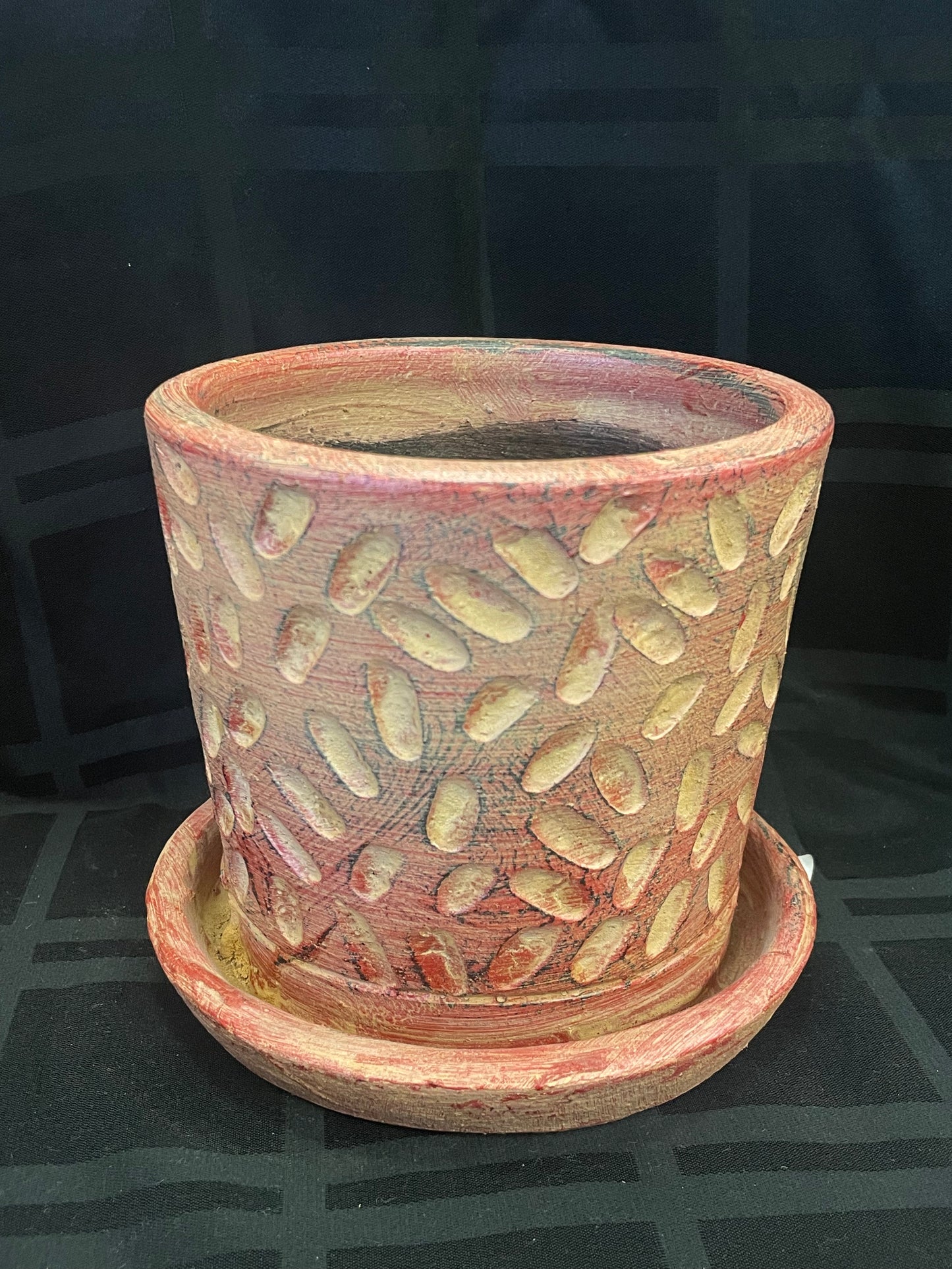 Thai Cylinder pots earth tones