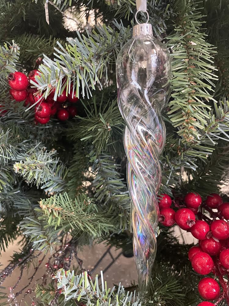 Icicle ornament