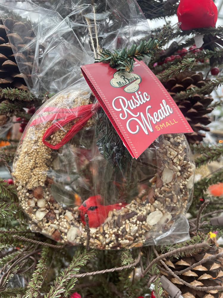 Mr Bird Seed wreath 6"