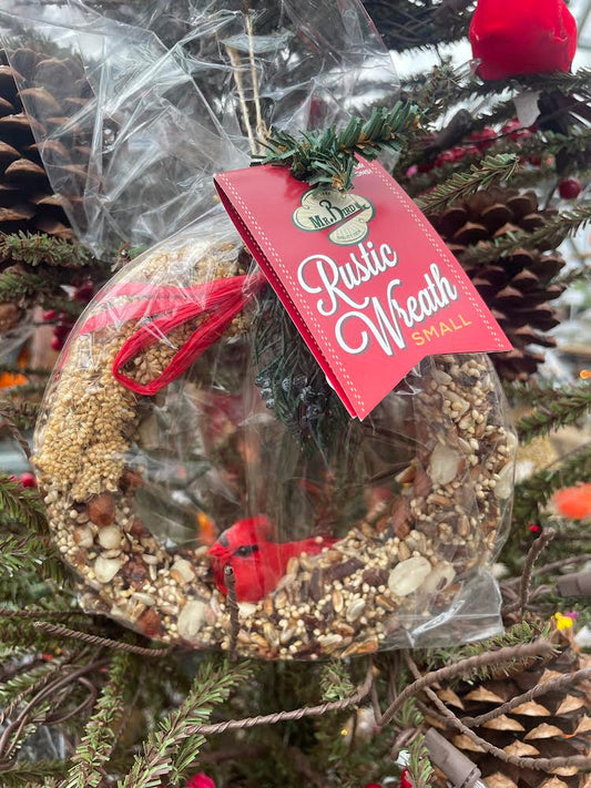 Mr Bird Seed wreath 6'