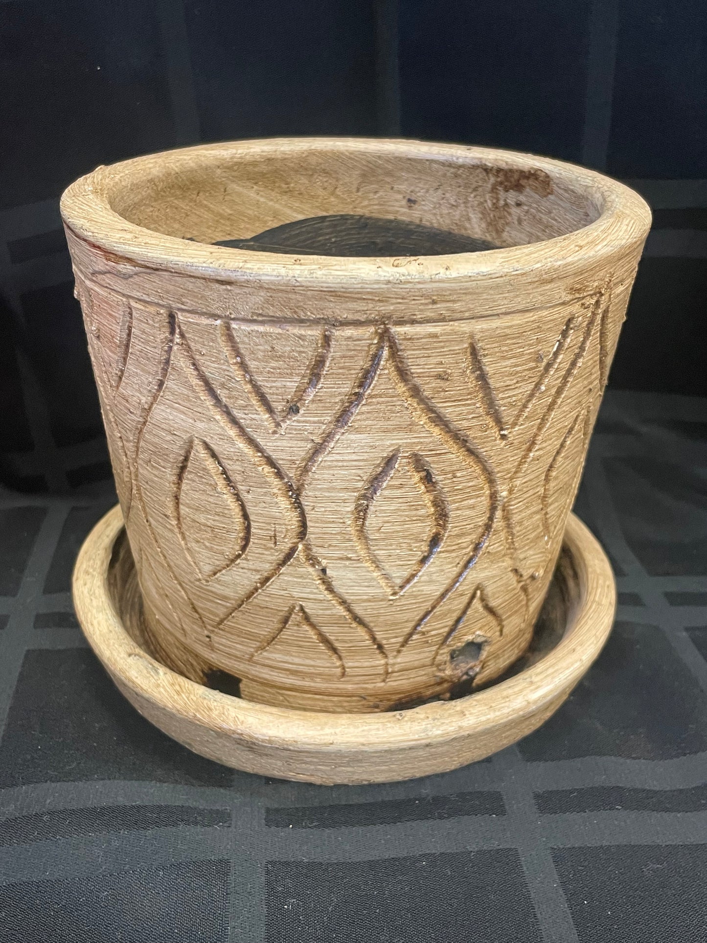 Thai Cylinder pots earth tones