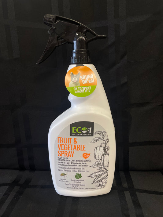 Eco-1 ORG Fruit & Veg control 32oz rtu