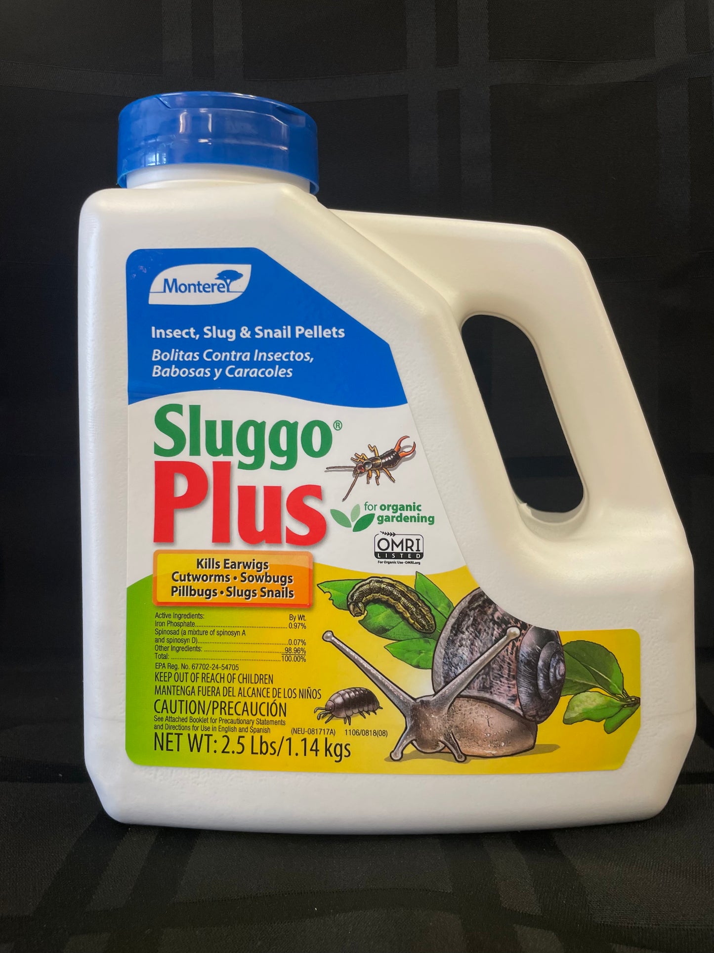 Sluggo plus w/ spinosad 2.5lb
