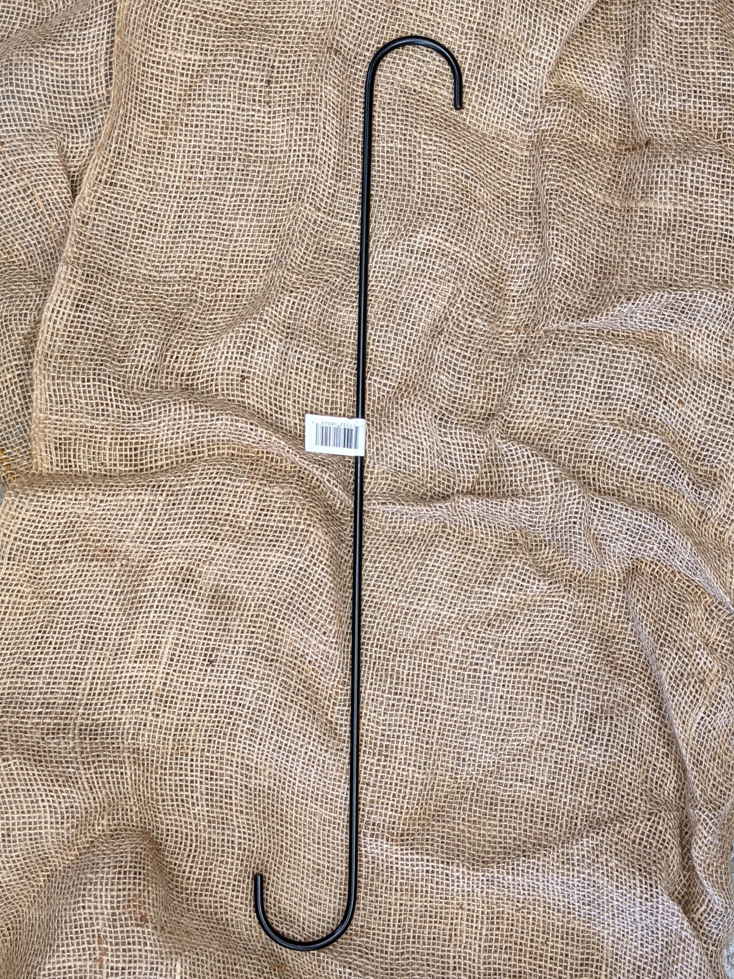 S-hook 24" blk