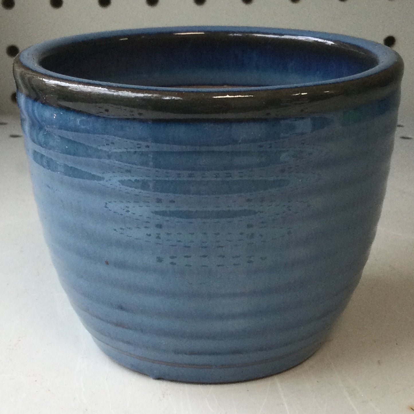 orcus succulent planter 3.8' blue