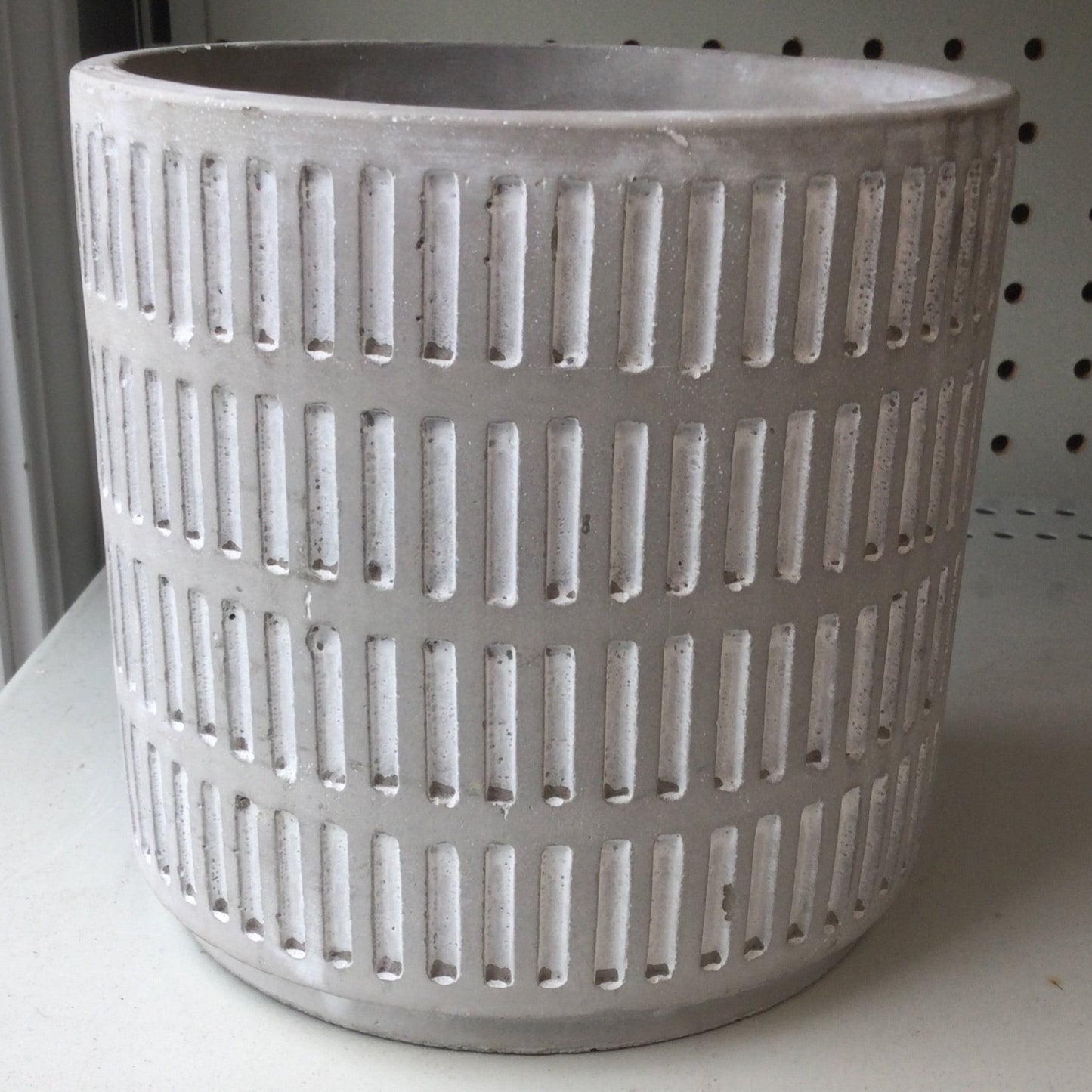 Cement Tulsa planter 5'