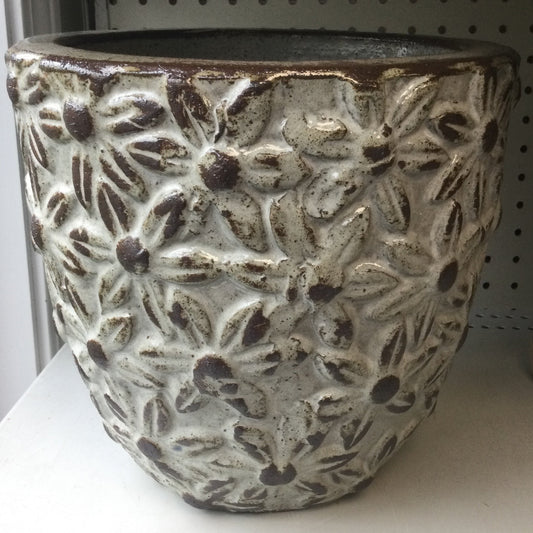Daisy Chain Egg Pot 10.5'