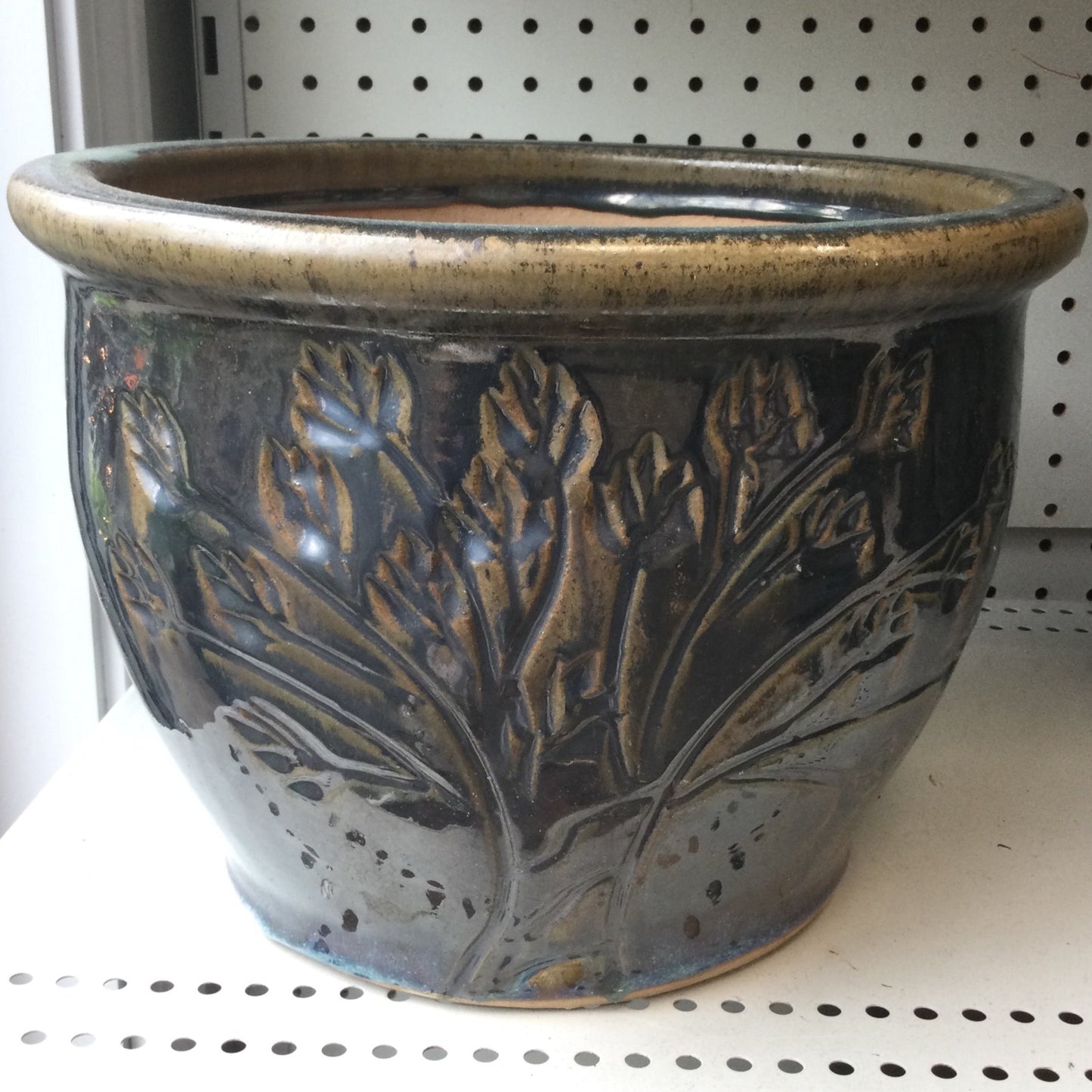 Cloche Pot Jade Glaze 11.75'