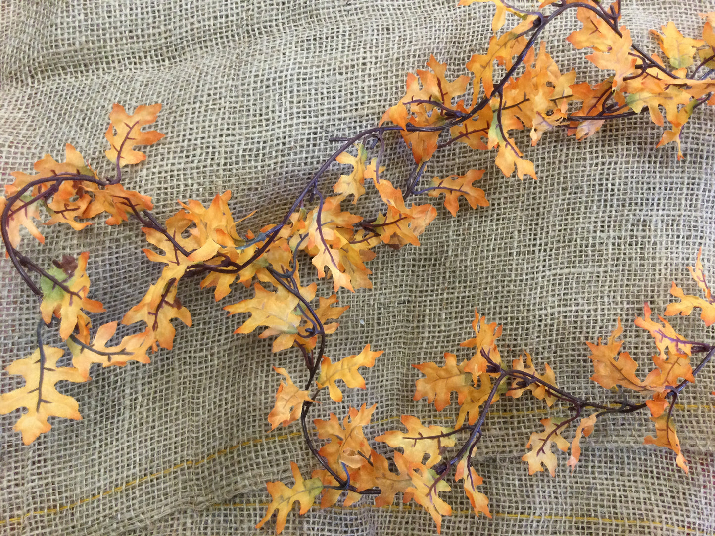 6ft mini fall foliage garland
