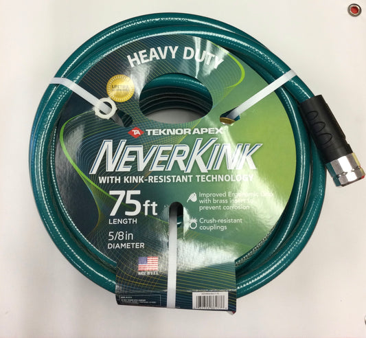 75ft neverkink heavy duty hose 5/8'