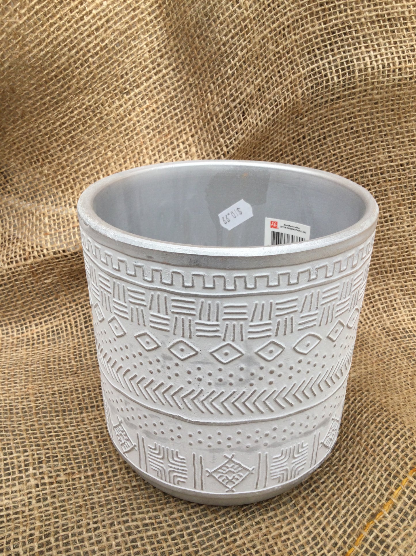 5' Yorkton glazed pot