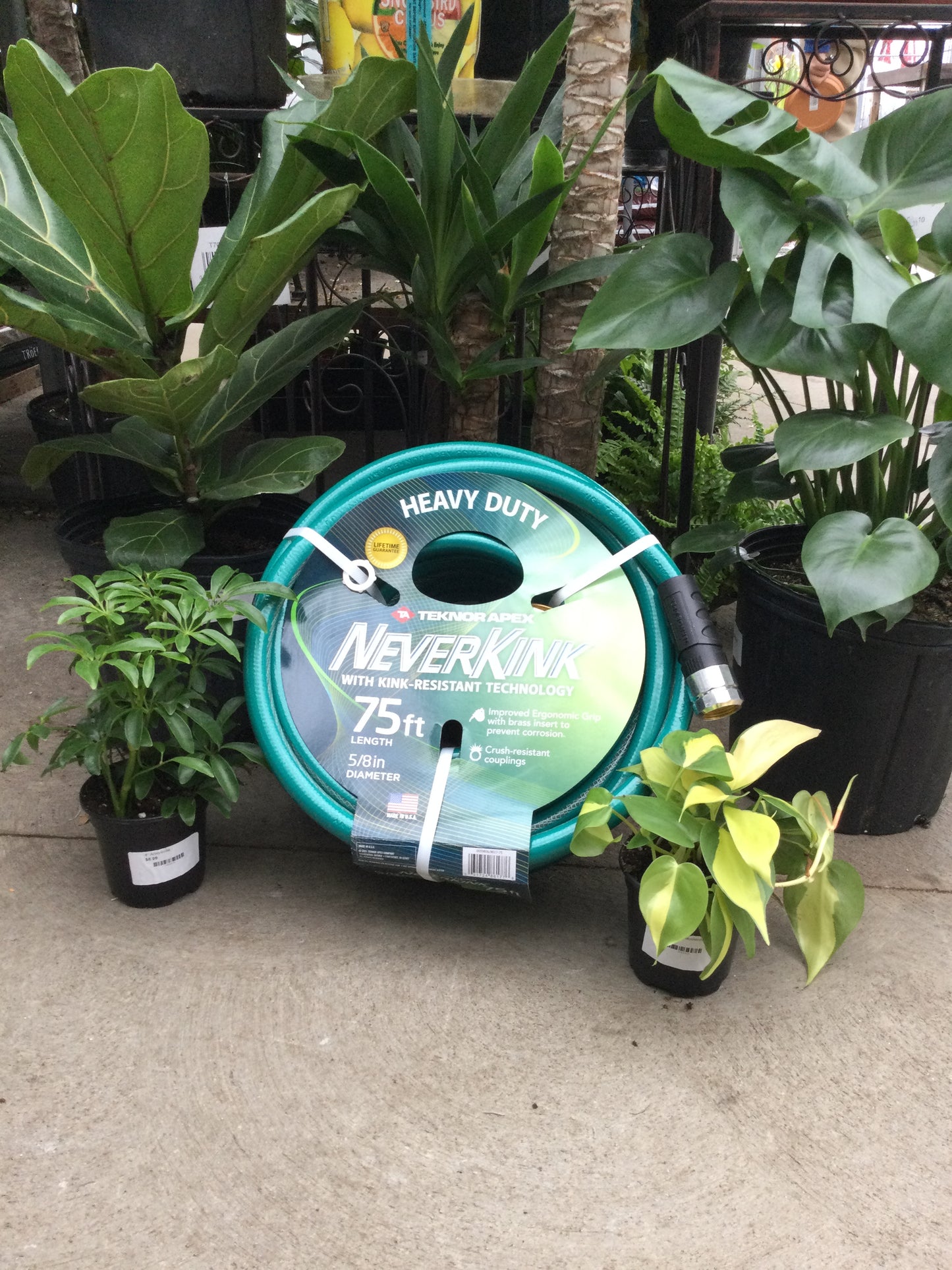 75ft neverkink heavy duty hose 5/8"