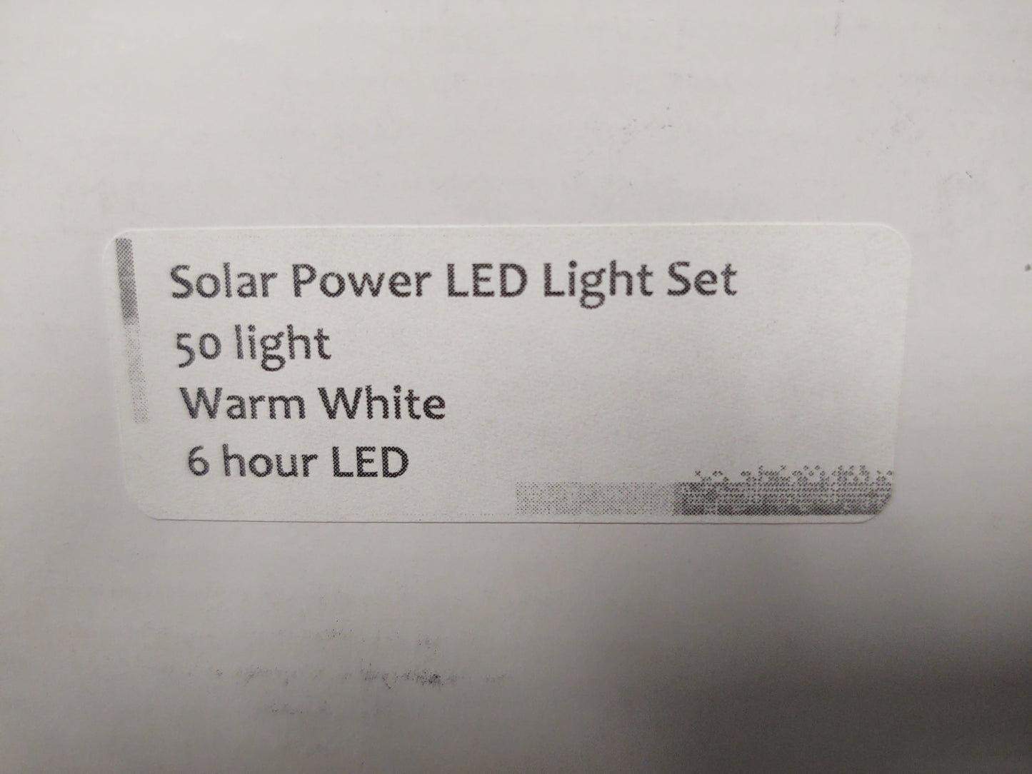 50lt wmwhtLED6hrtimer solar