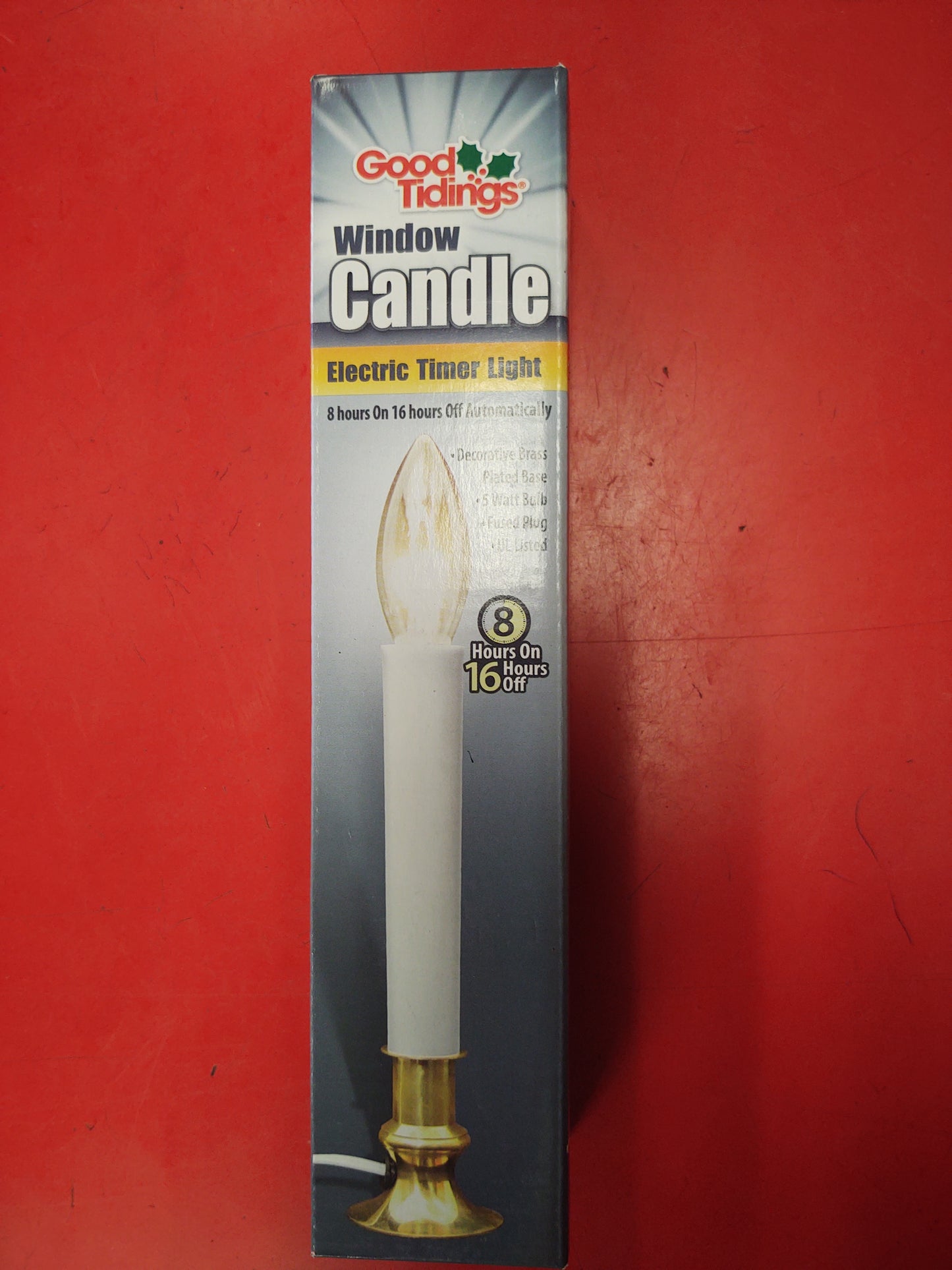 Electric window candle W/tmr