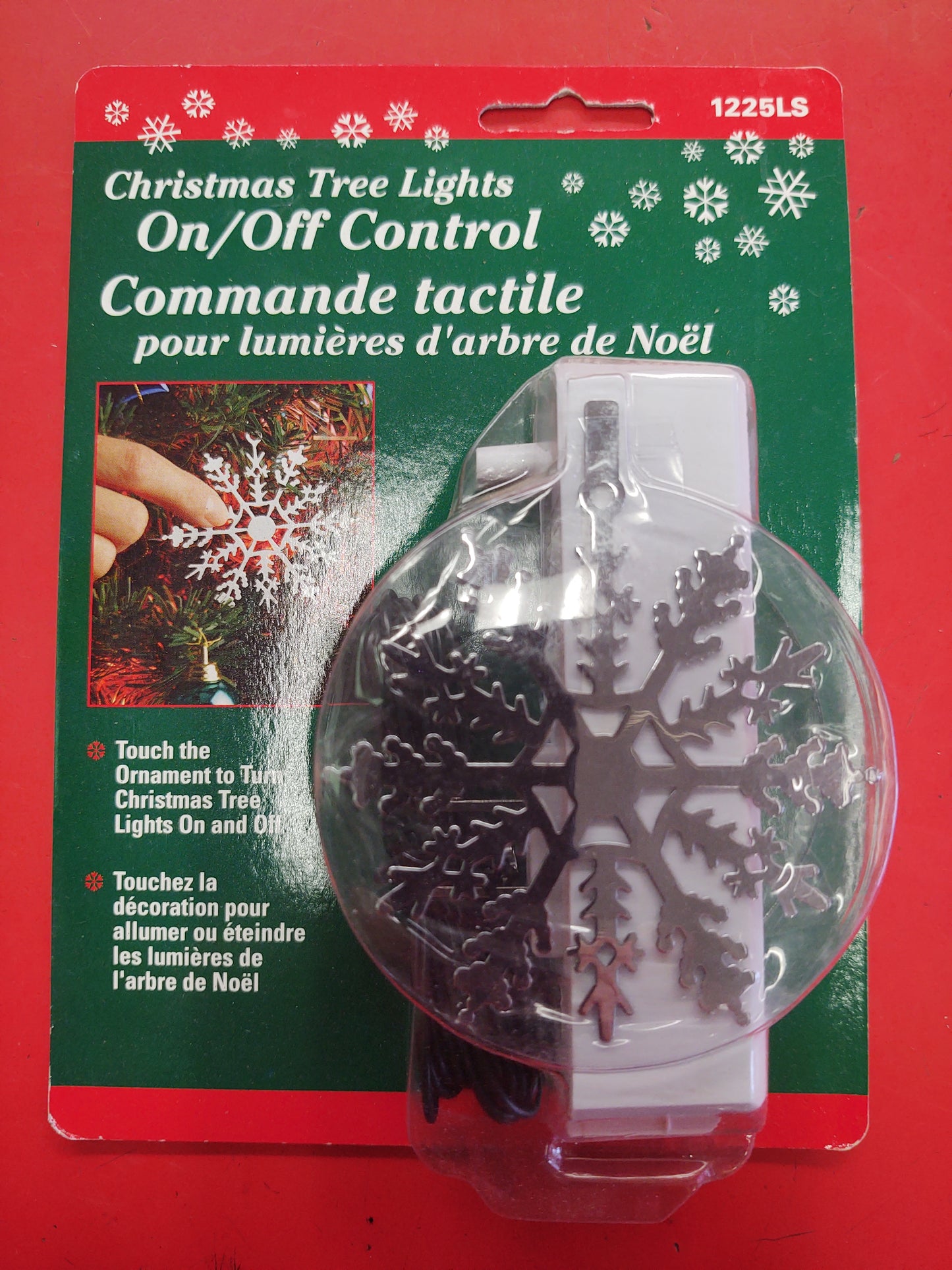 snowflake tree on/off cntrl