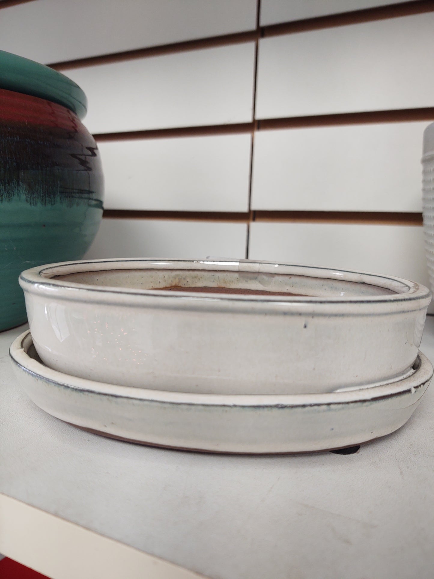 Classic rim plntr sm grey