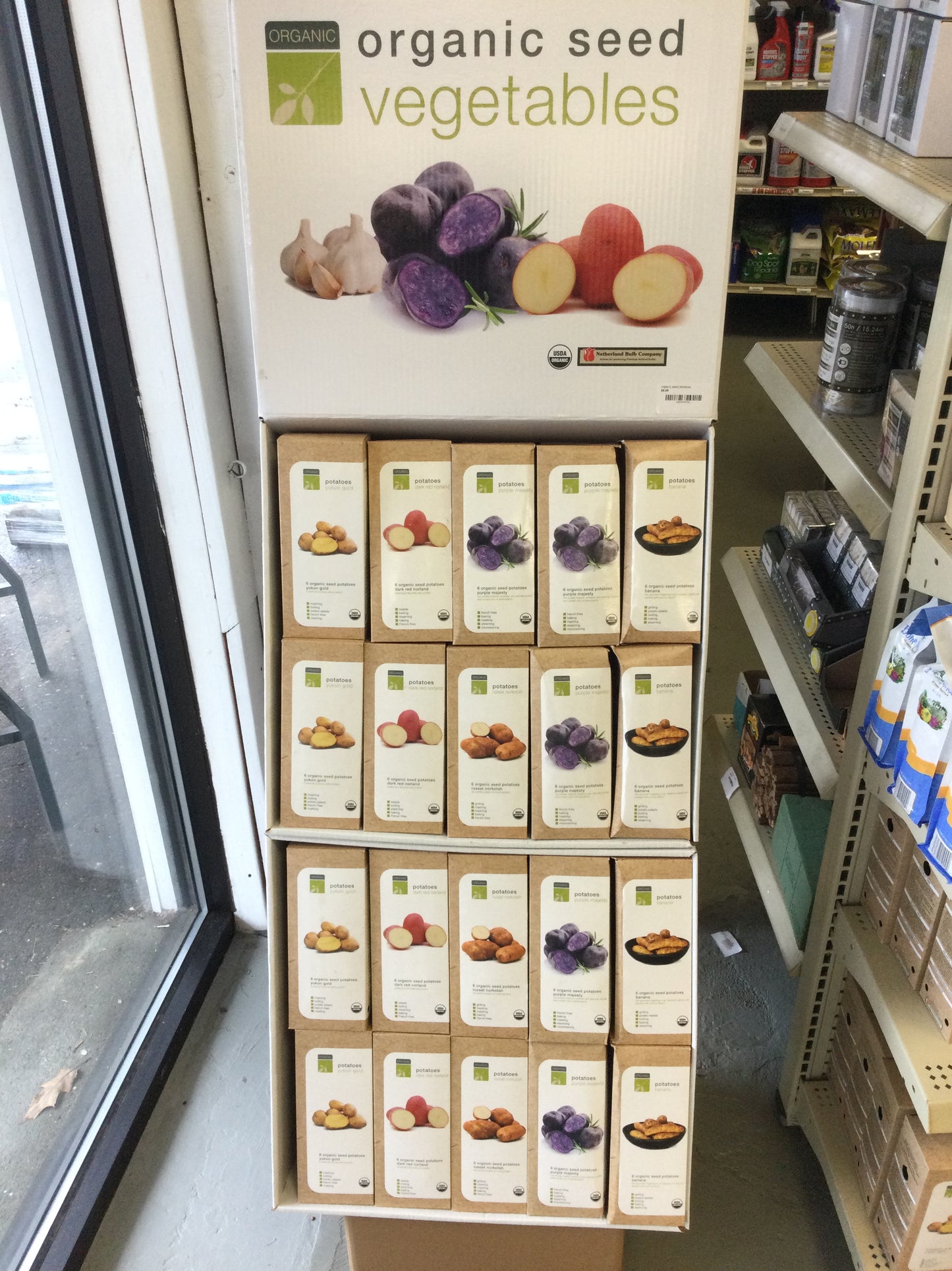 organic seed potatoes