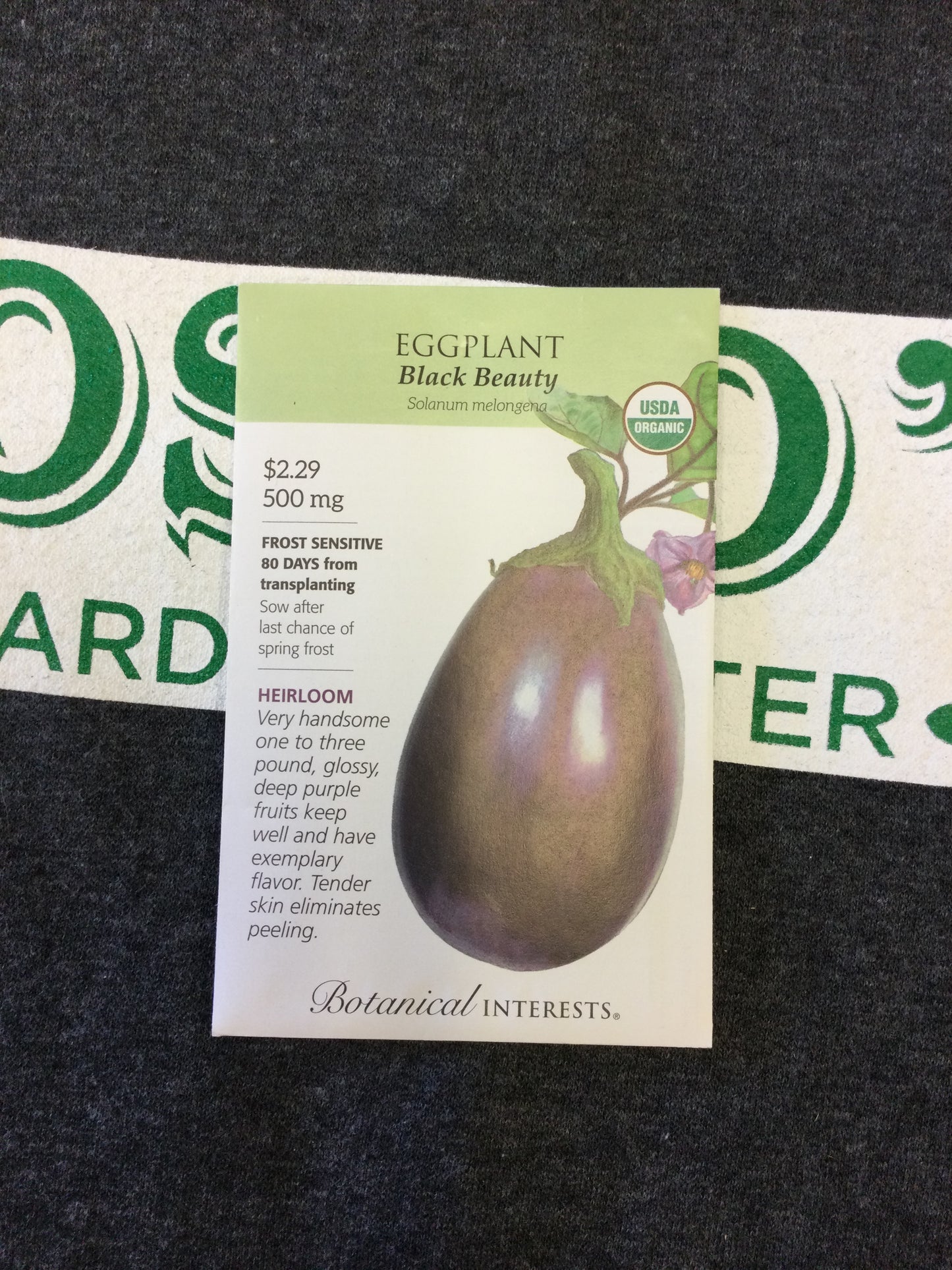 ORG Eggplant Blk Beauty