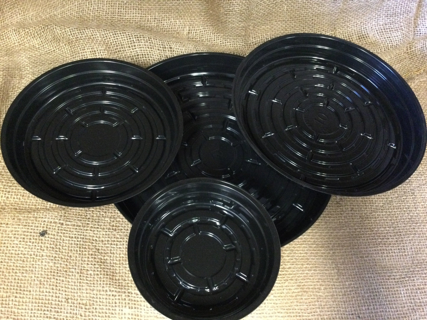12' HD saucer blk