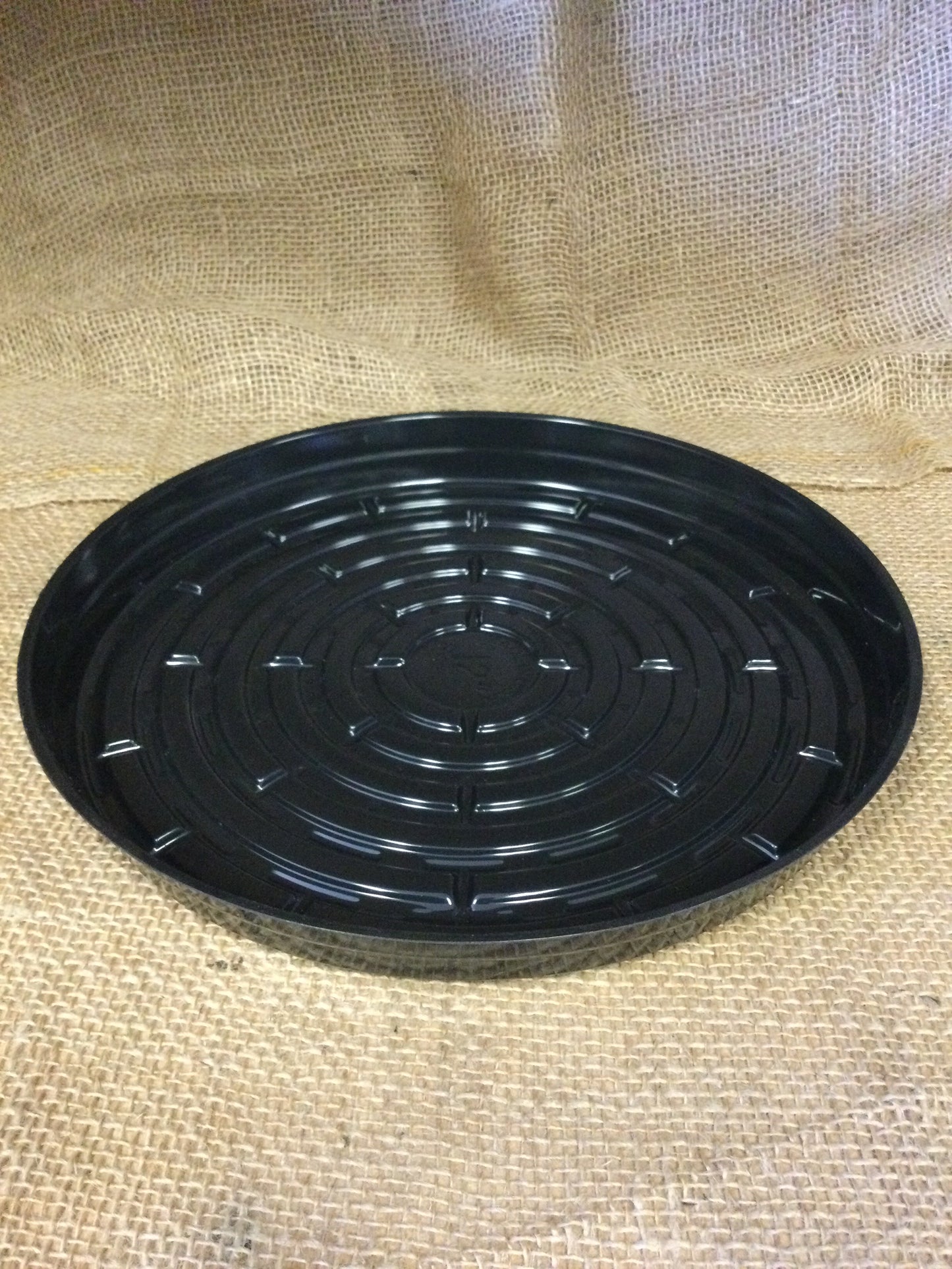 12' HD saucer blk