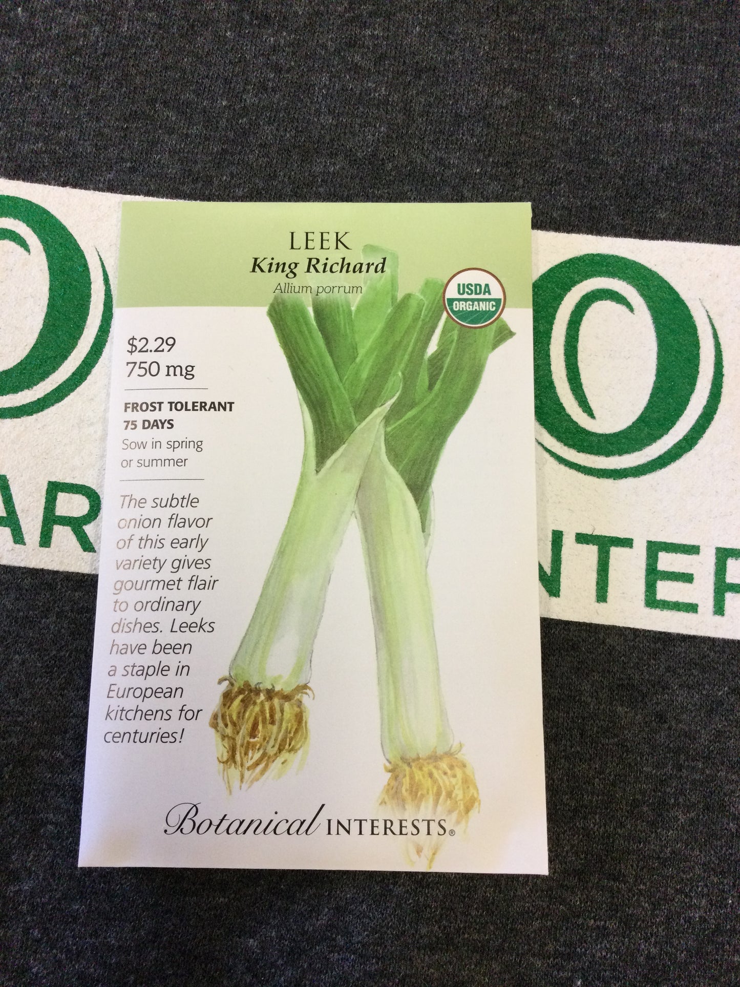 ORG Leek King Richard