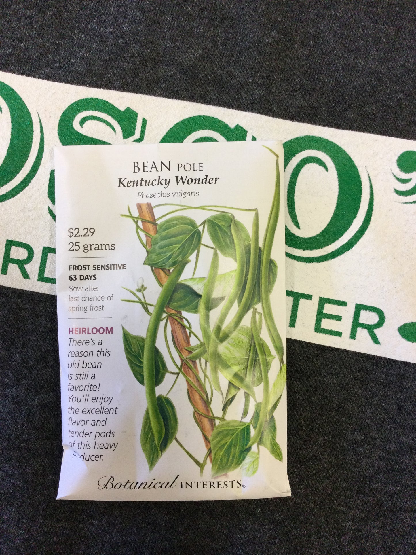 pole Bean Kentucky Wonder