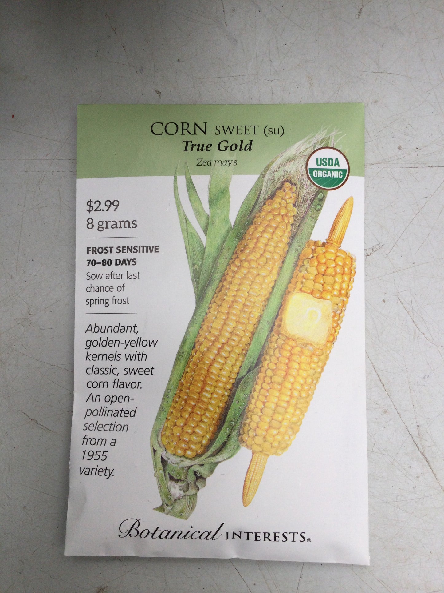 Corn Swt true gold ORG