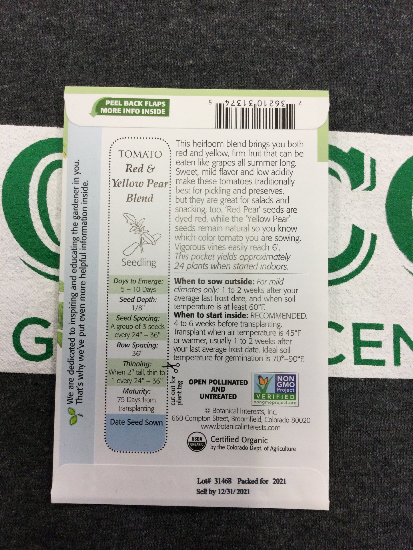 ORG Cherry red/yel pear