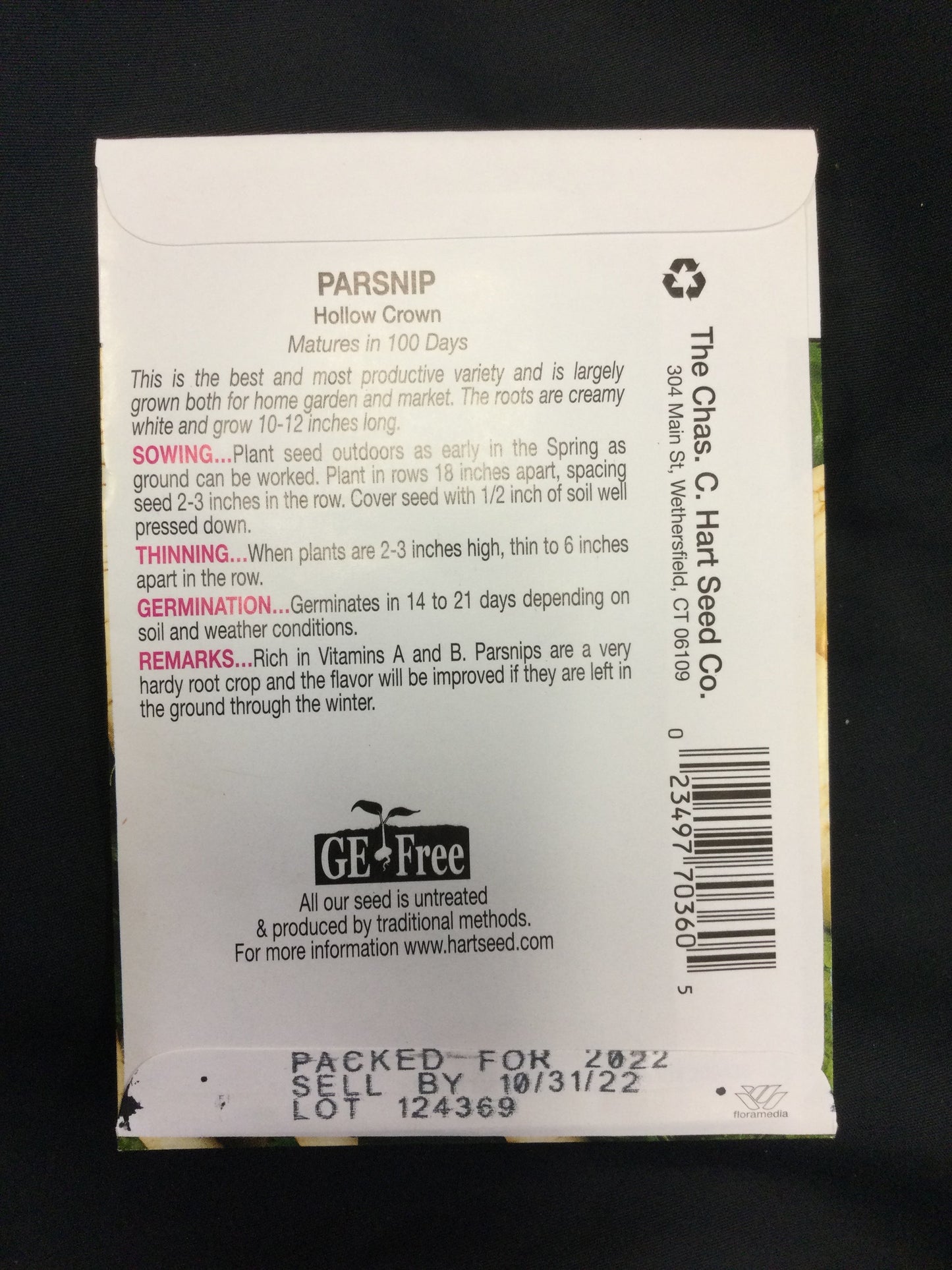 Parsnip Hollow Crown