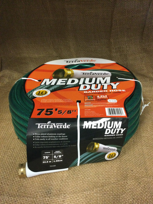 75ft Terraverde Md Duty hose 5/8'