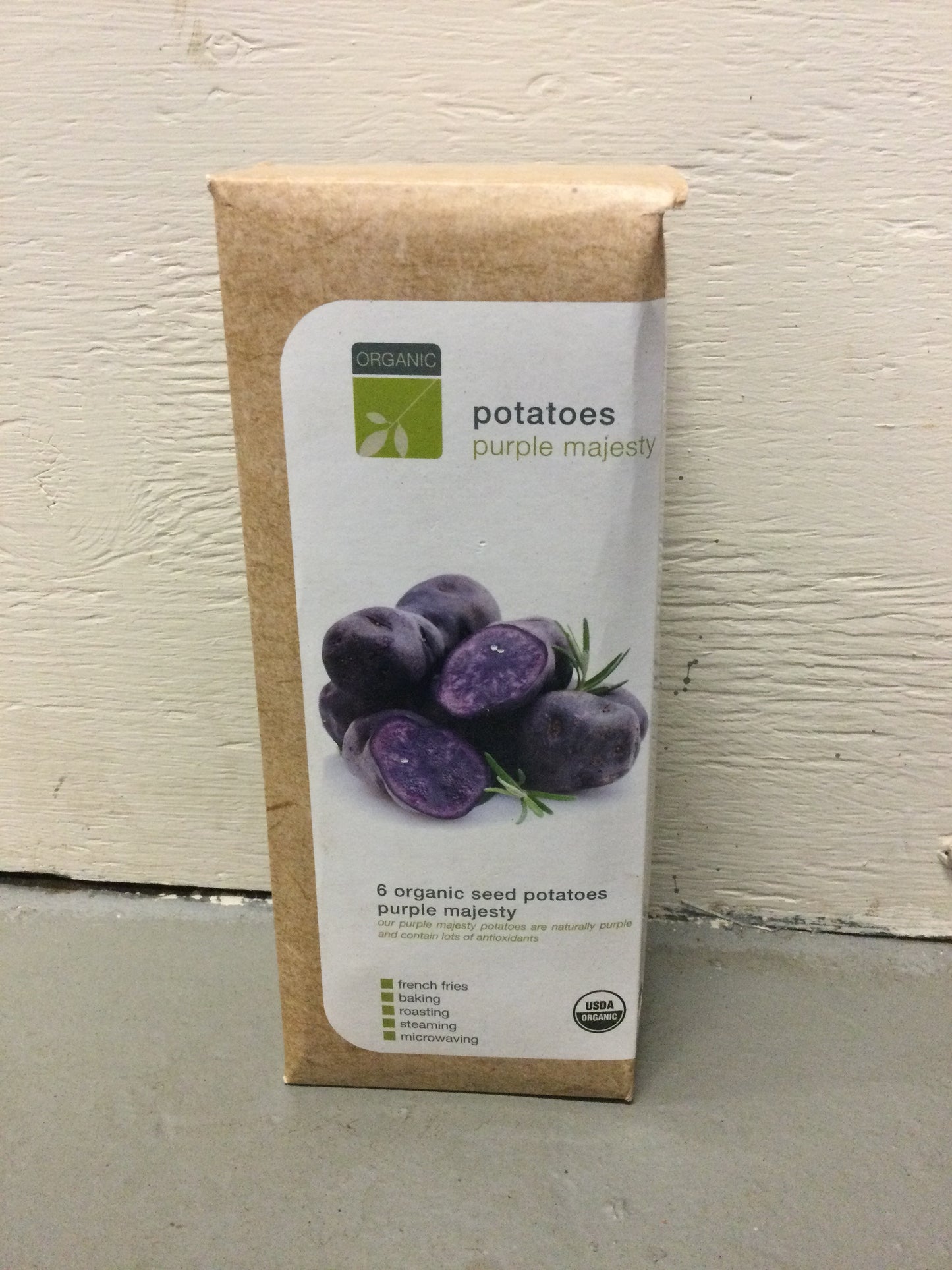 organic seed potatoes
