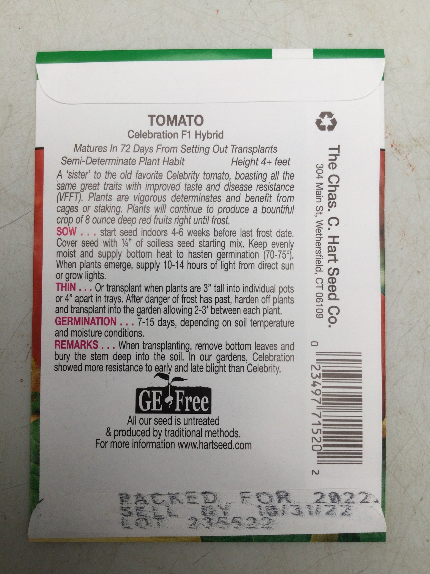 Tomato celebration
