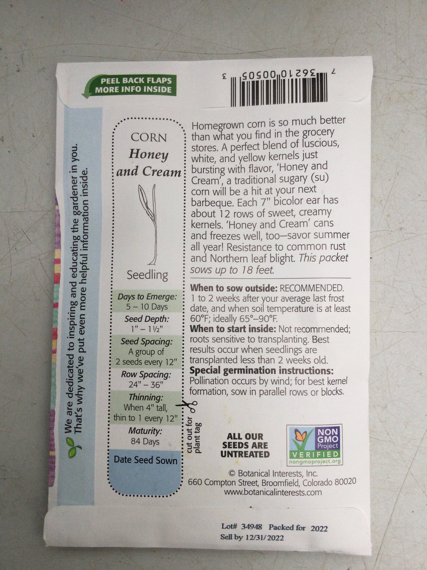 corn Swt Honey Cream