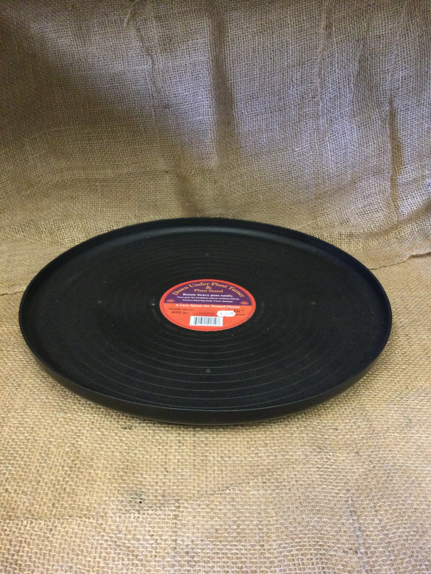 Plant Turner 16" Blk