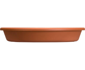 24 inch ceramic plant saucer 11.4' clay saucer – Bosco's Garden Center