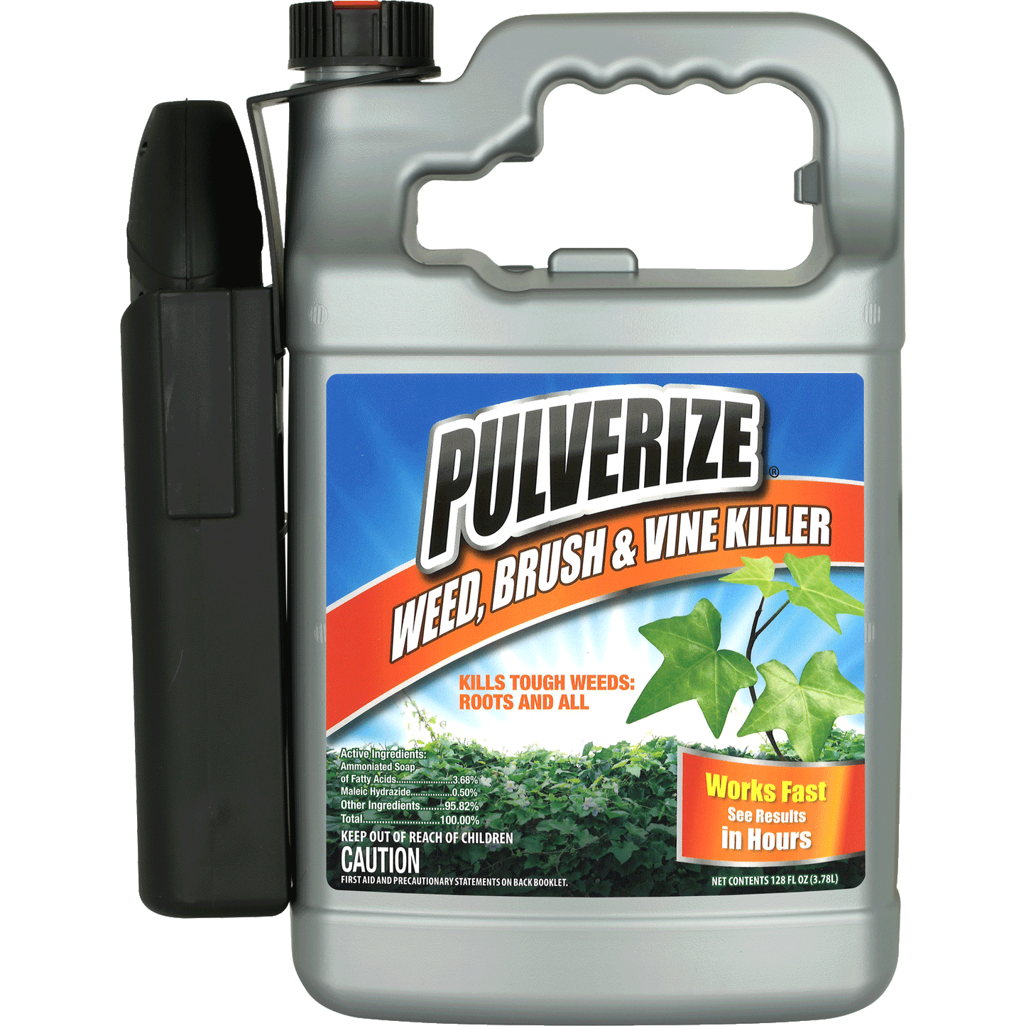Pulverize weed killer 128oz Batt op