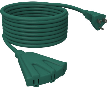 Stanley 25ft outdr 3 outlet ext crd
