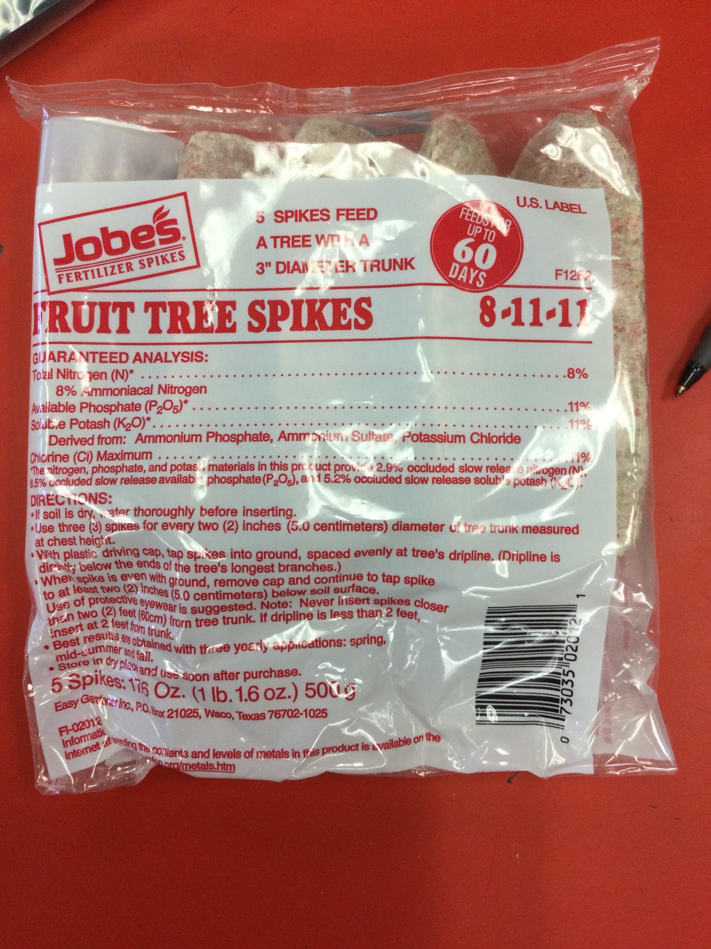 Jobe’s fruit tree spikes 5pk
