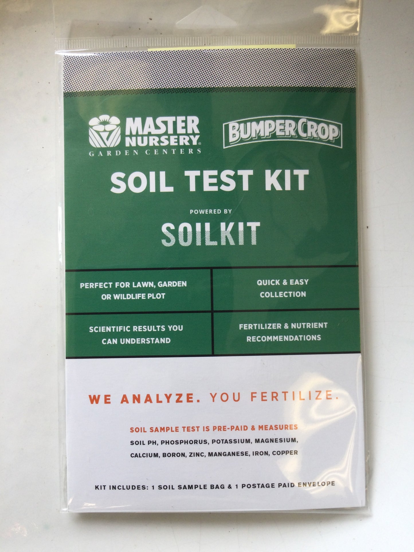 Soil test kit