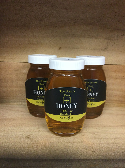The Boscos Bees raw honey 1/2lb
