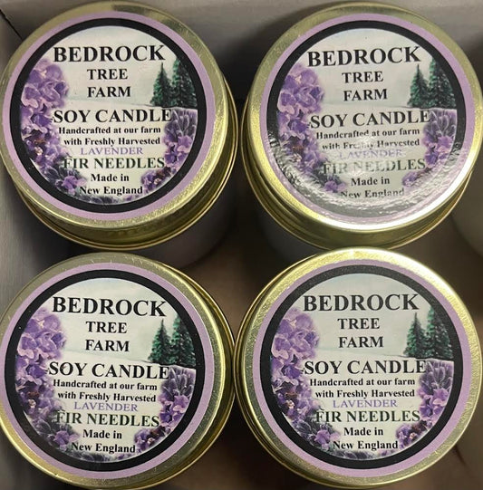 Mason mini soy candle lavender 1.25oz