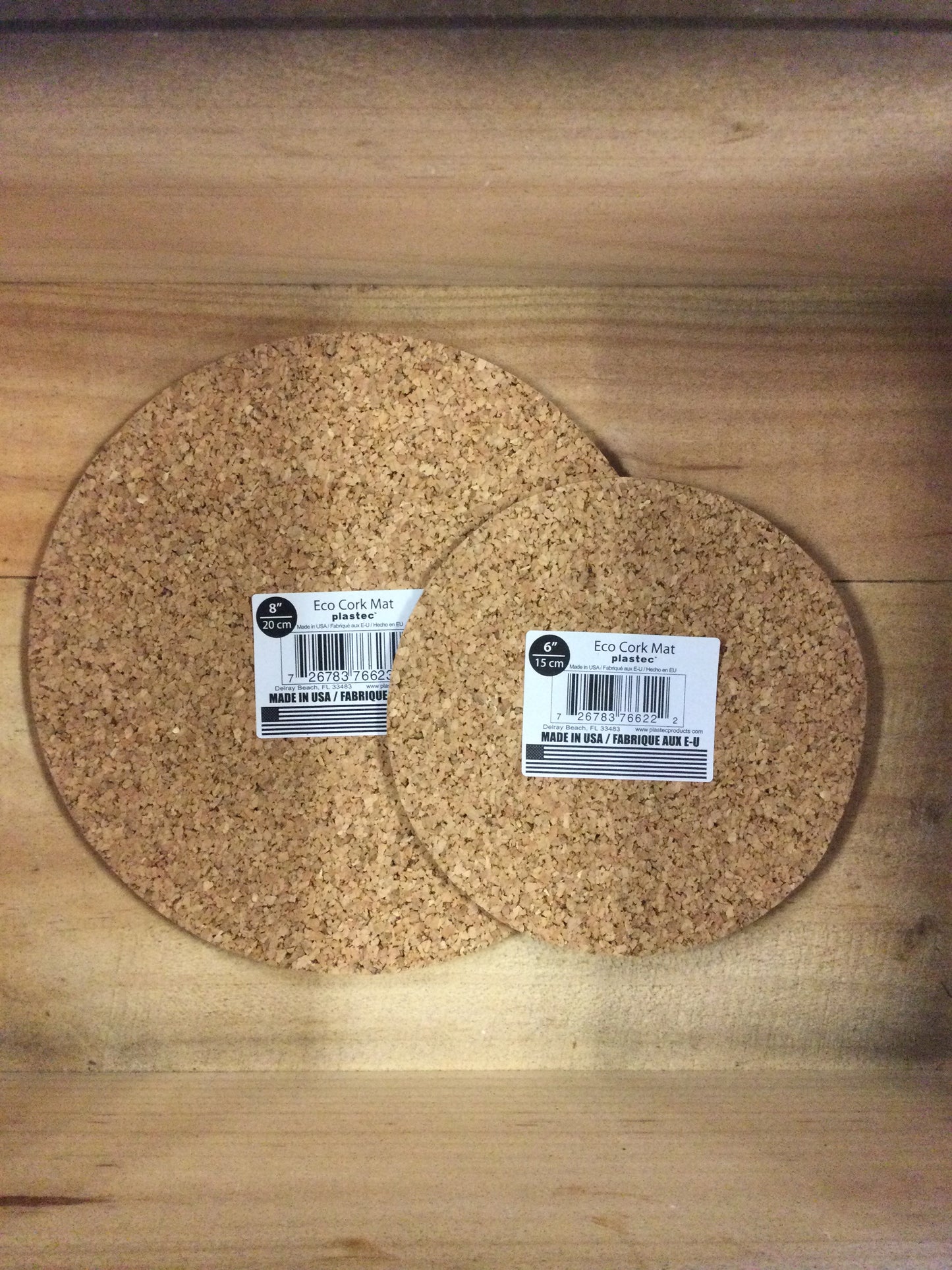 eco cork mat 8"