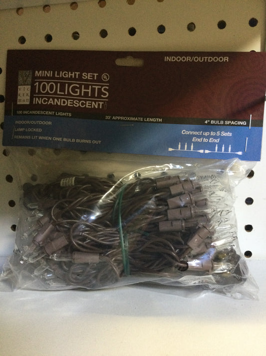 Brown Cord Light Set 100ct