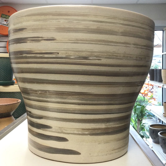 Funnel pot Creme 14.5'