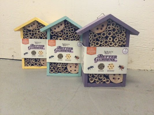 bee house blue