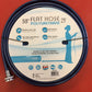 flat hose 25ft blue