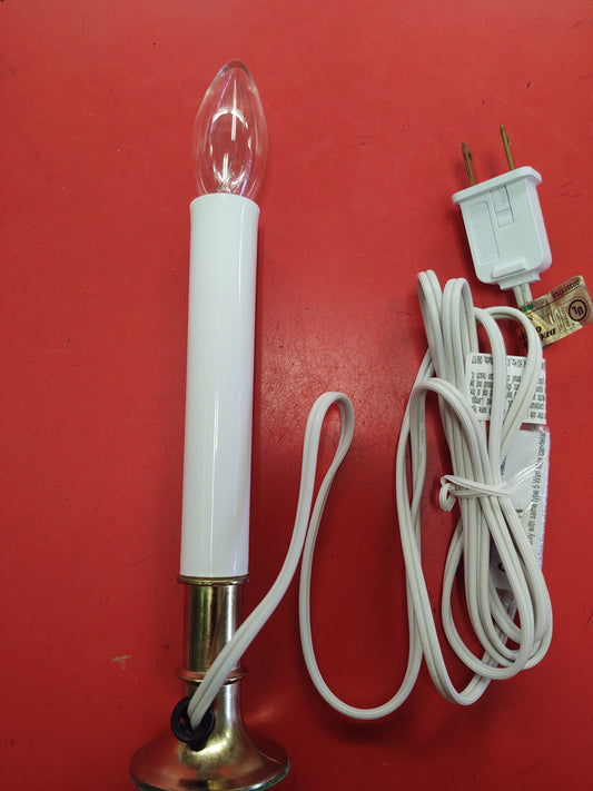 Electric window candle W/tmr