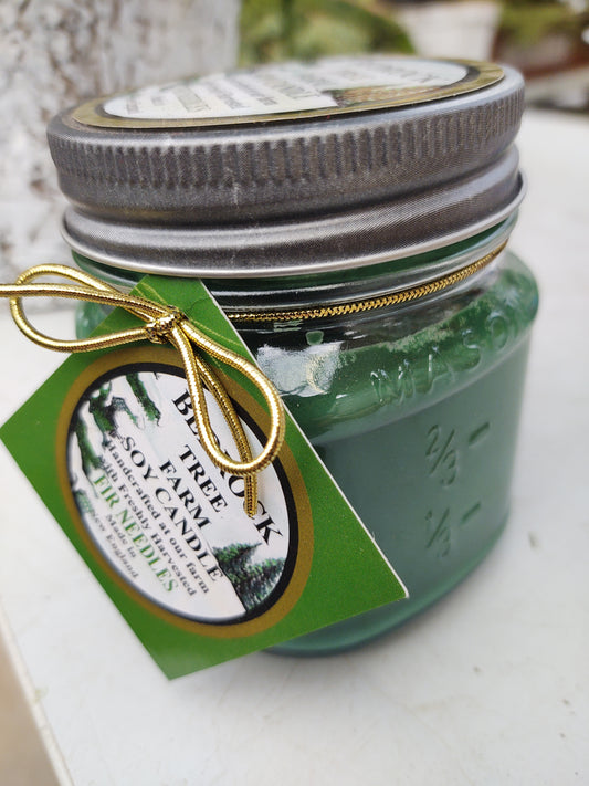 fir needle soy candle 6oz