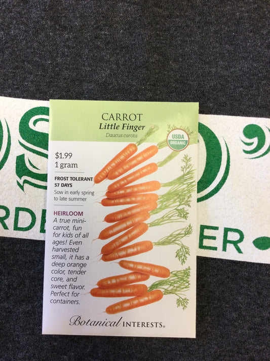 ORG Carrot Little Finger