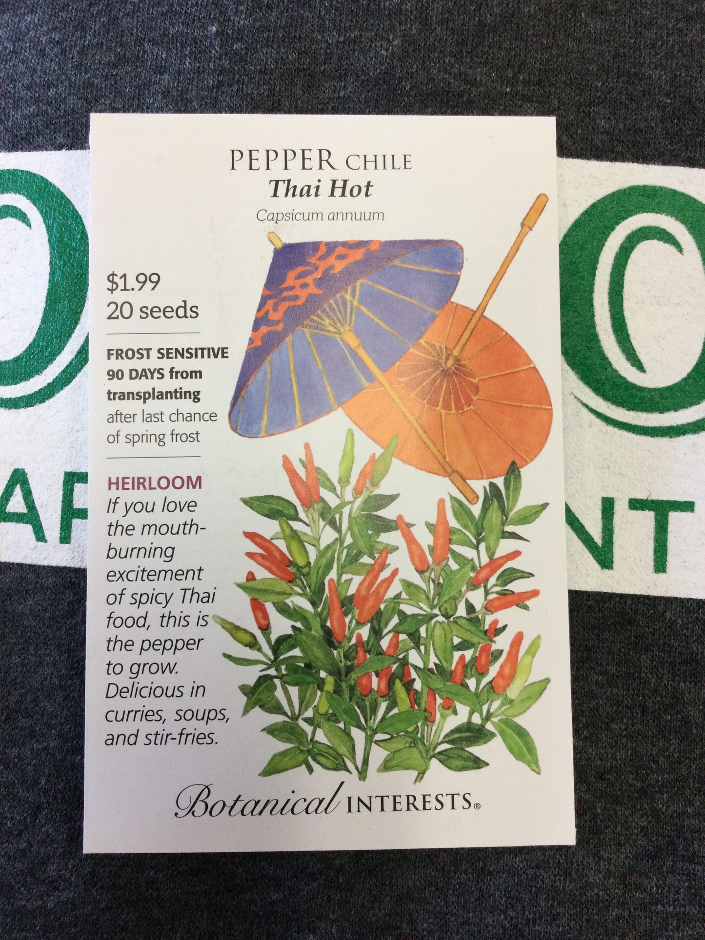 Pepper Chili Thai hot